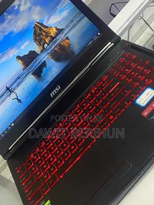 New Laptop MSI 16GB Intel Core I7 SSD 512GB