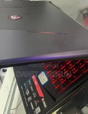 New Laptop MSI 16GB Intel Core I7 SSD 512GB