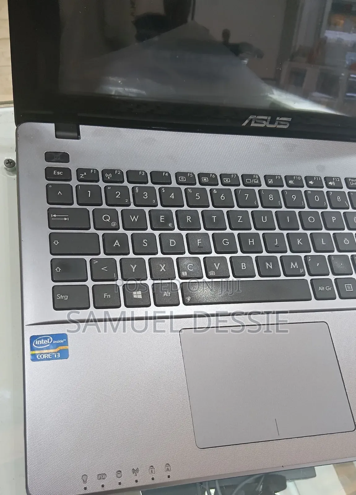Laptop Asus 8GB Intel Core I3 HDD 500GB