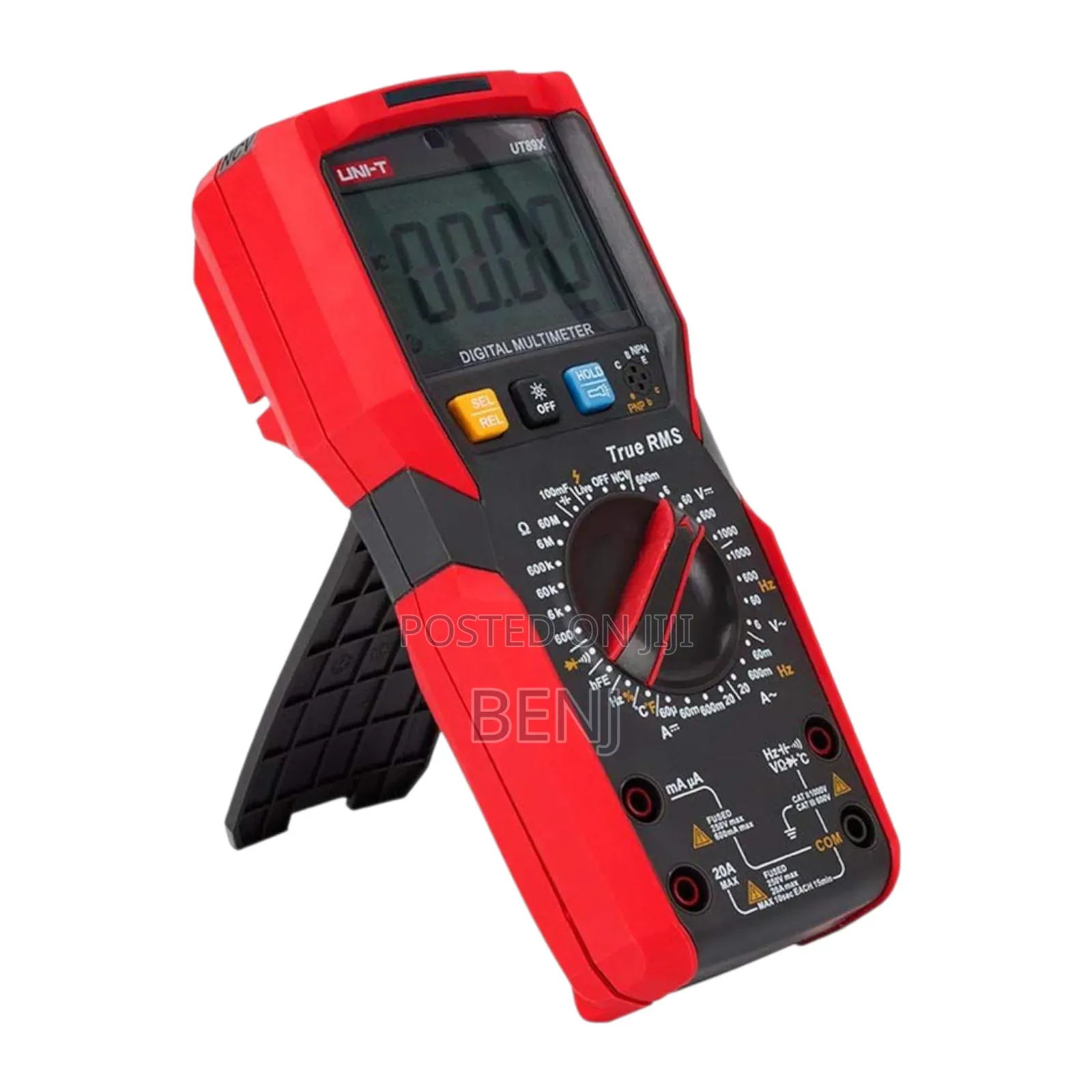 Uni-T Ut89x Digital Multi Meter | 1m Drop Proof | 1000v 20a Ac Dc