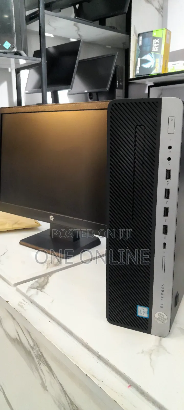 New Desktop Computer HP EliteOne 800 G6 8GB Intel Core I5 HDD 1T