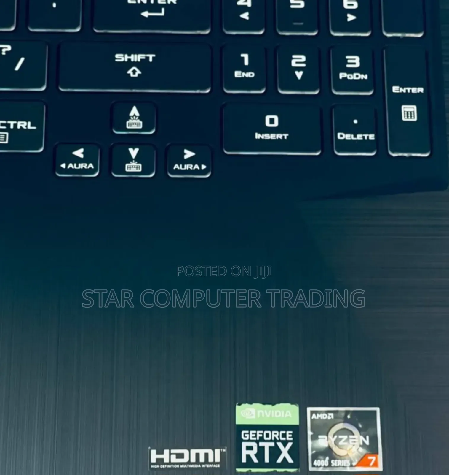 New Laptop Asus TUF Gaming A15 16GB AMD Ryzen 7 SSD 512GB