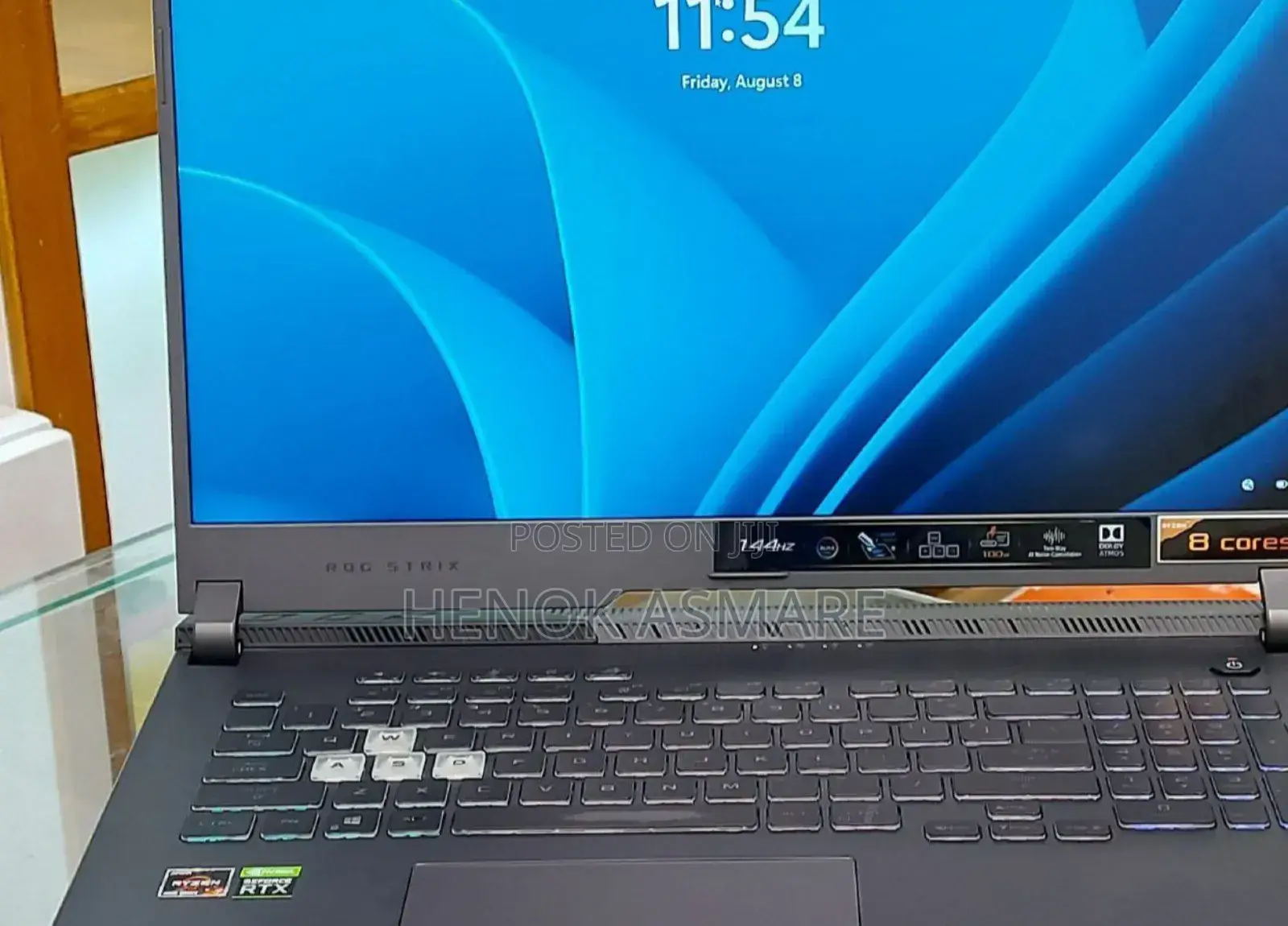 New Laptop Asus ROG Strix G15 16GB AMD Ryzen 7 SSD 512GB