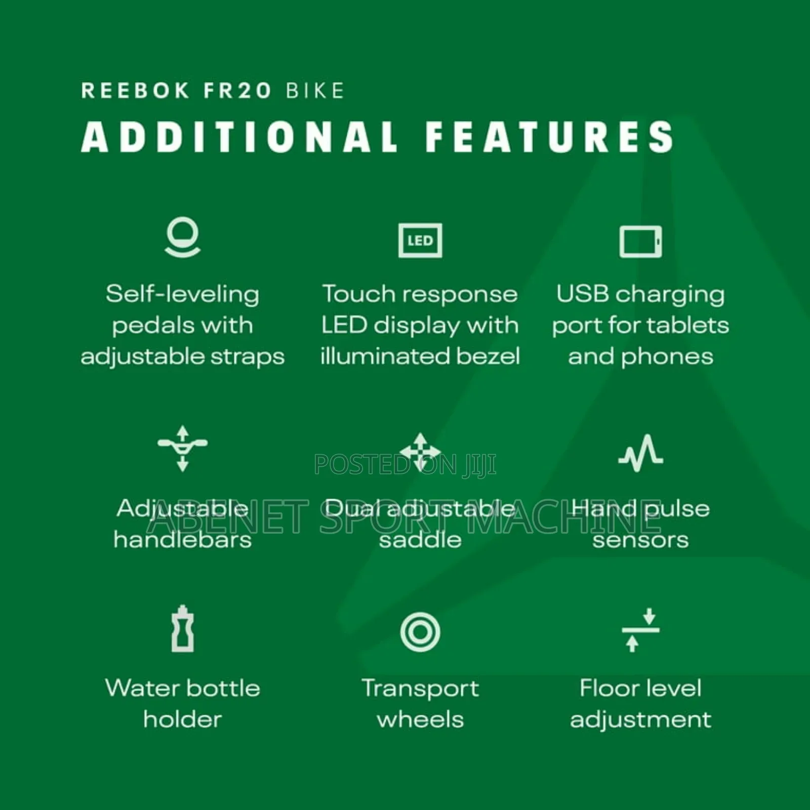 በታላቅ ቅናሽ Reebok Fr30 Exercise Bike European Standard