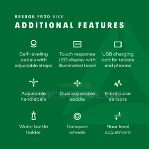በታላቅ ቅናሽ Reebok Fr30 Exercise Bike European Standard