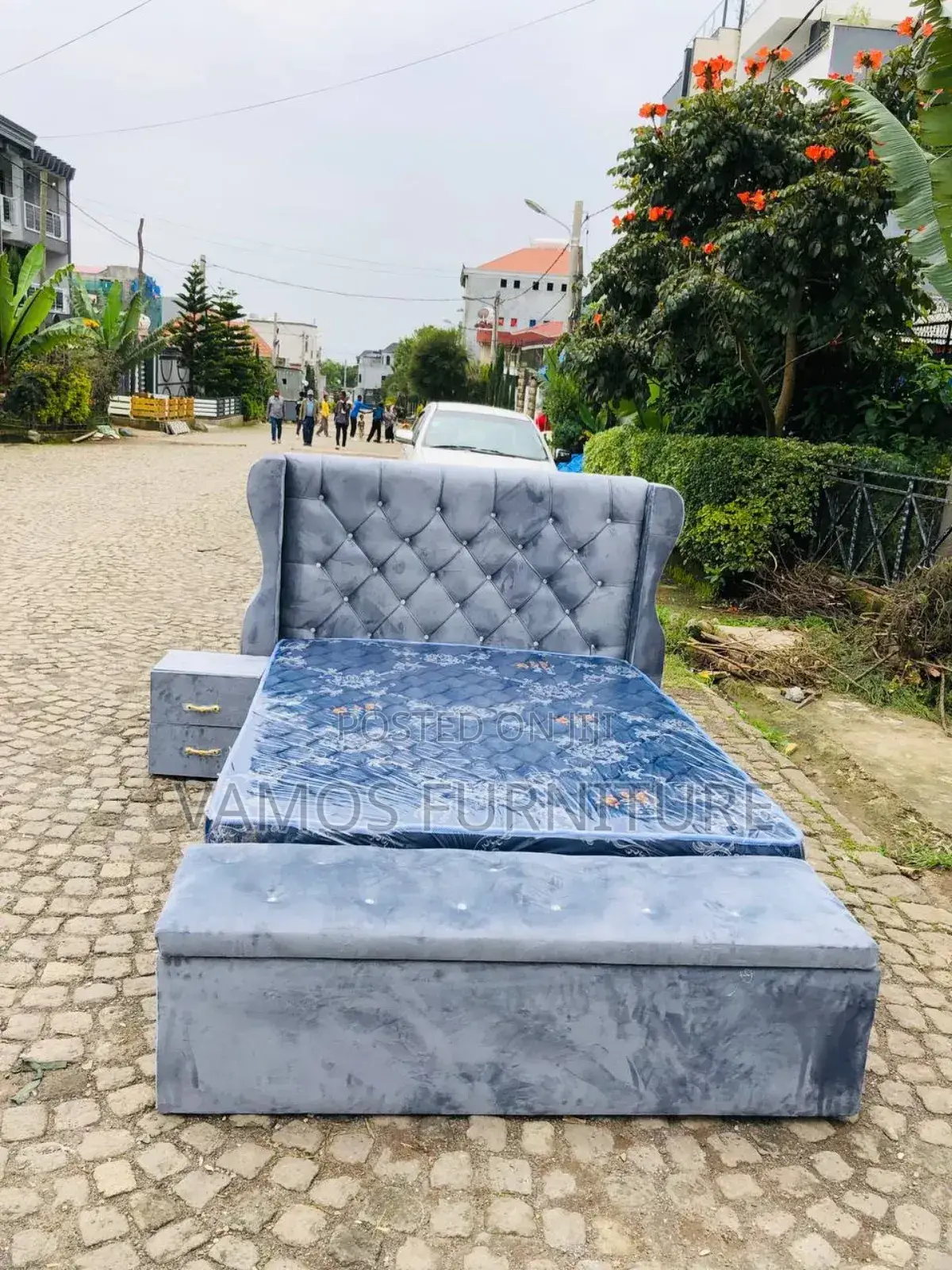 አልጋ Bed Alga Furniture