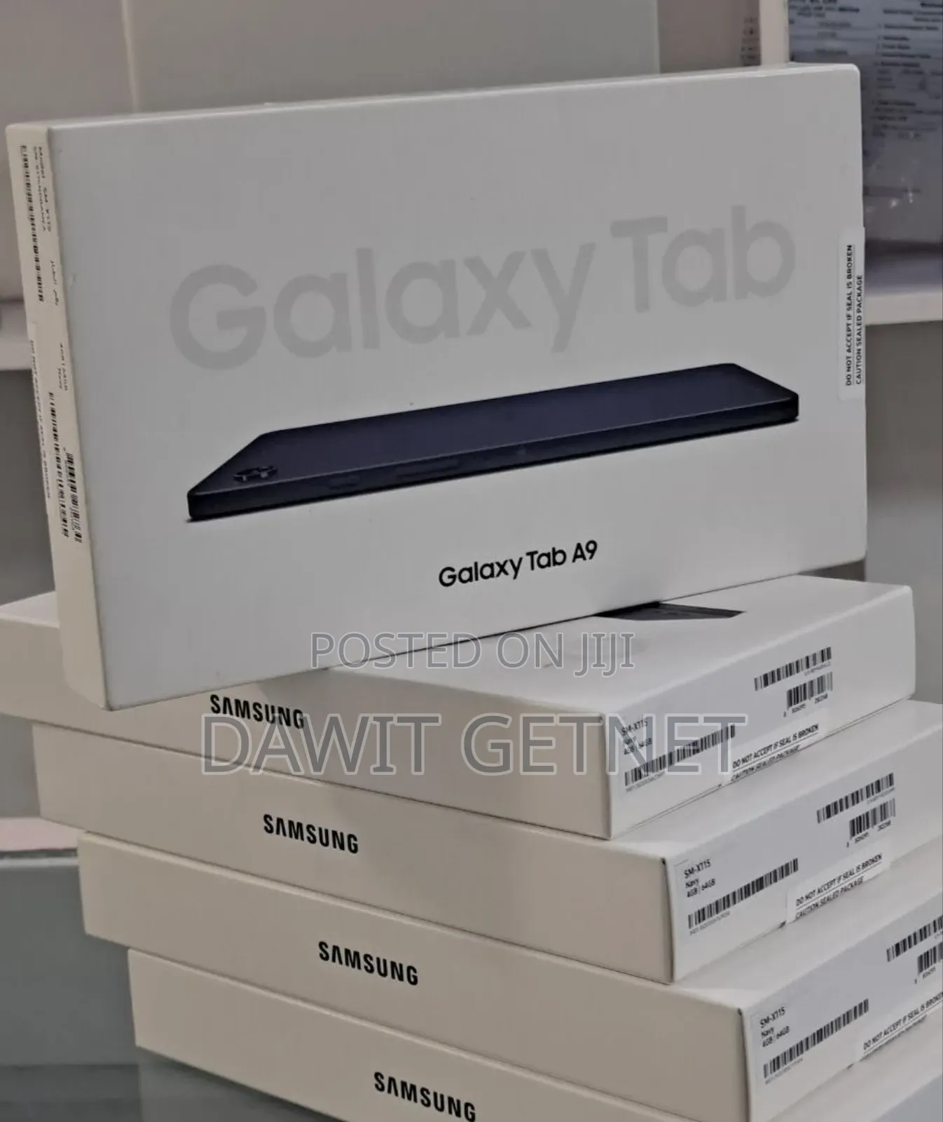 New Samsung Galaxy Tab A9 64 GB Black