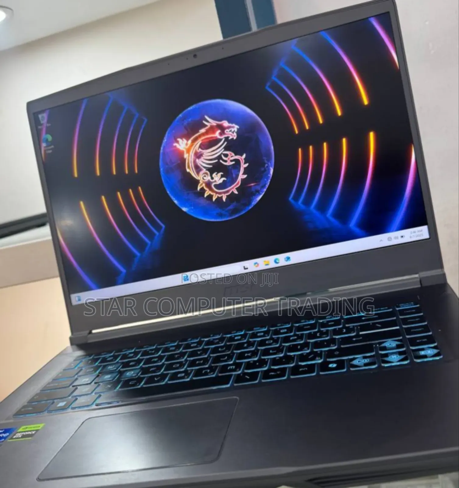 New Laptop MSI GF63 16GB Intel Core I7 SSD 512GB