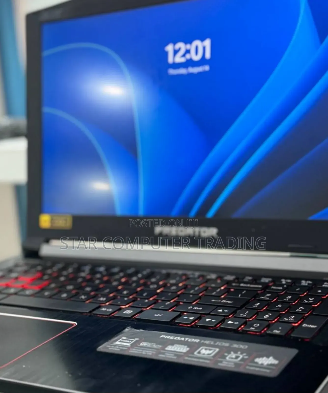 New Laptop Acer Predator 15 16GB Intel Core I7 HDD+SSD 1T