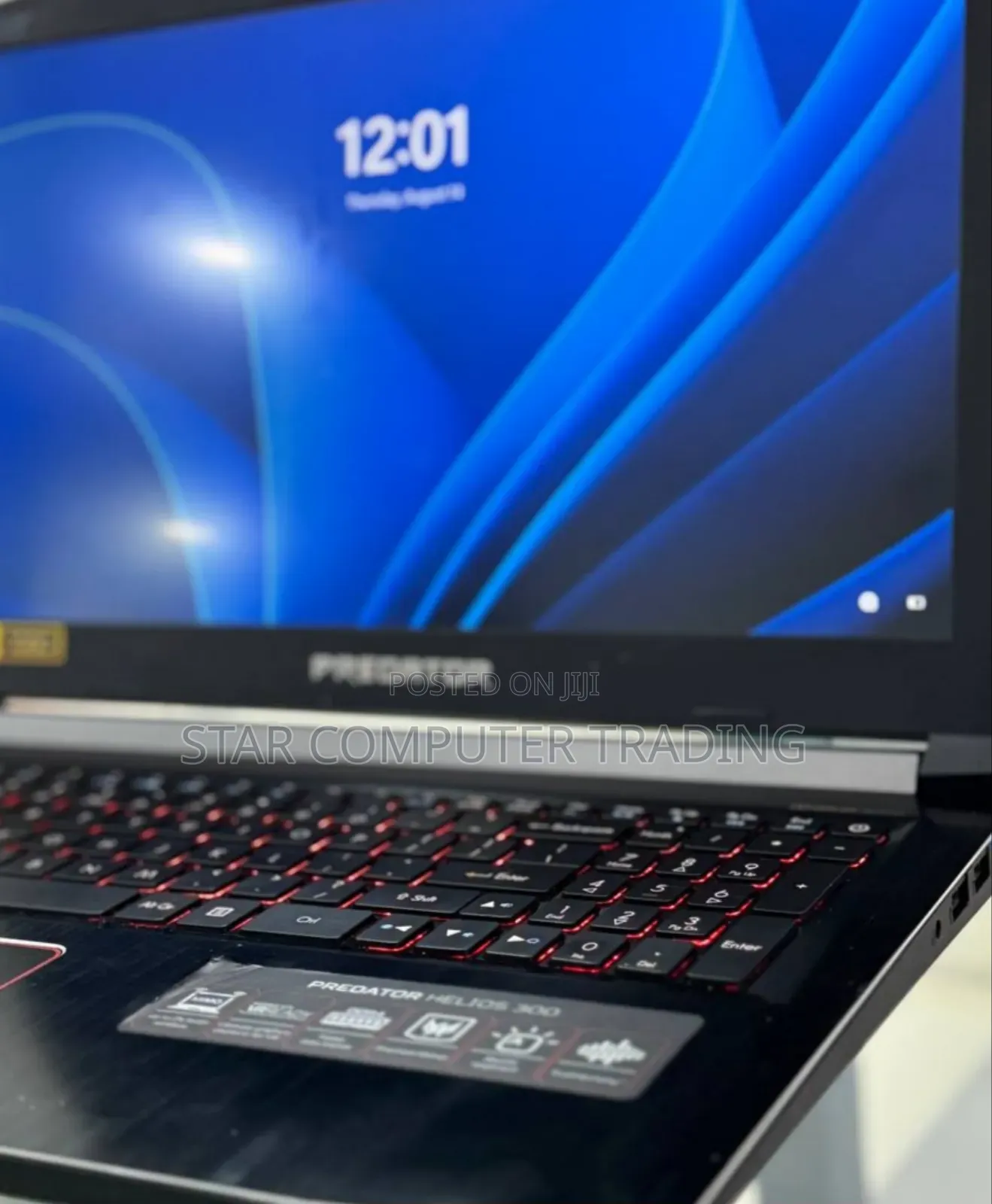 New Laptop Acer Predator 15 16GB Intel Core I7 HDD+SSD 1T