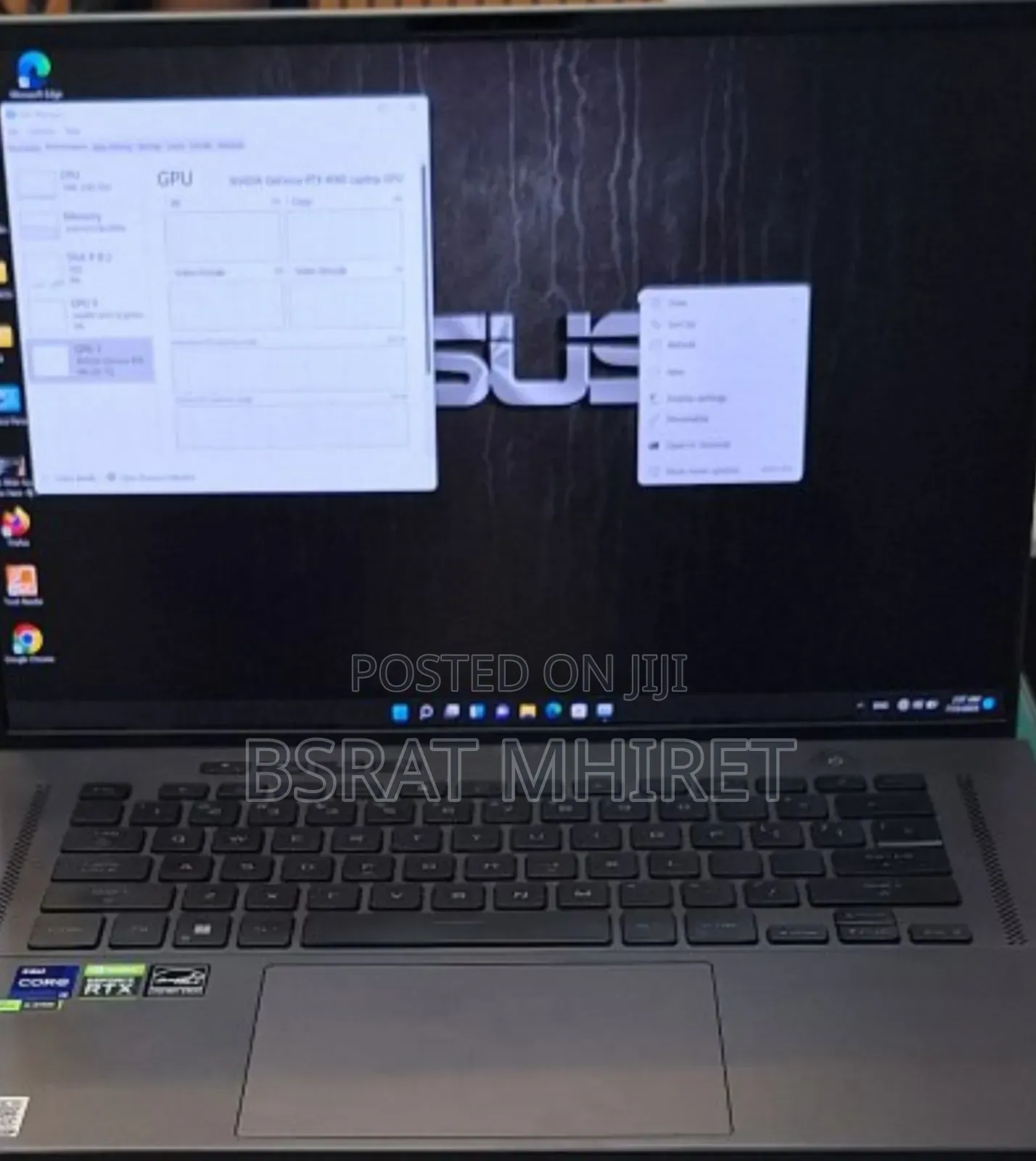 New Laptop Asus ROG Zephyrus G16 16GB Intel Core I9 SSD 1T