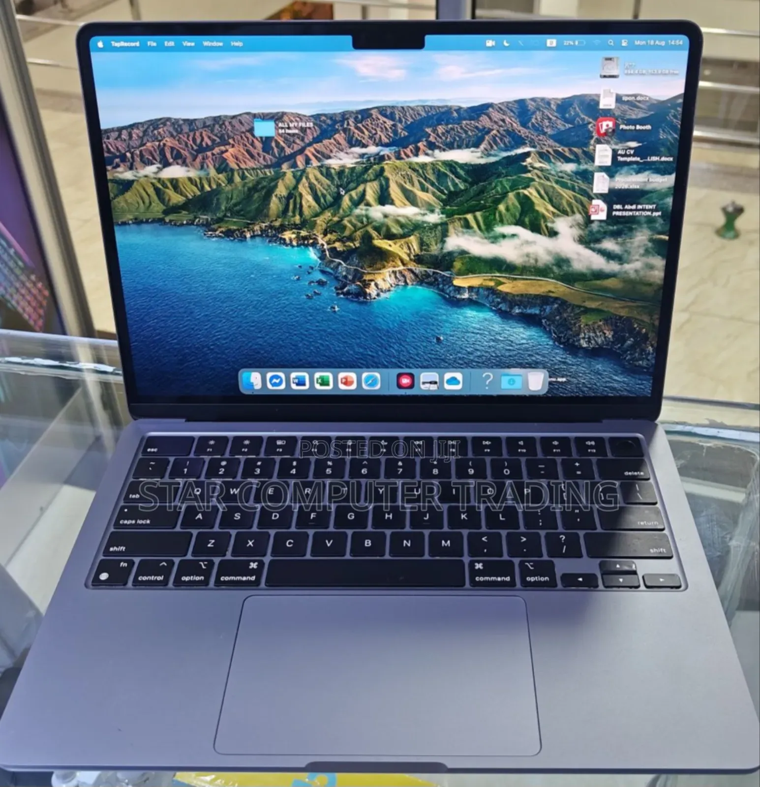 New Laptop Apple MacBook Air 2022 M2 8GB Apple M2 SSD 512GB