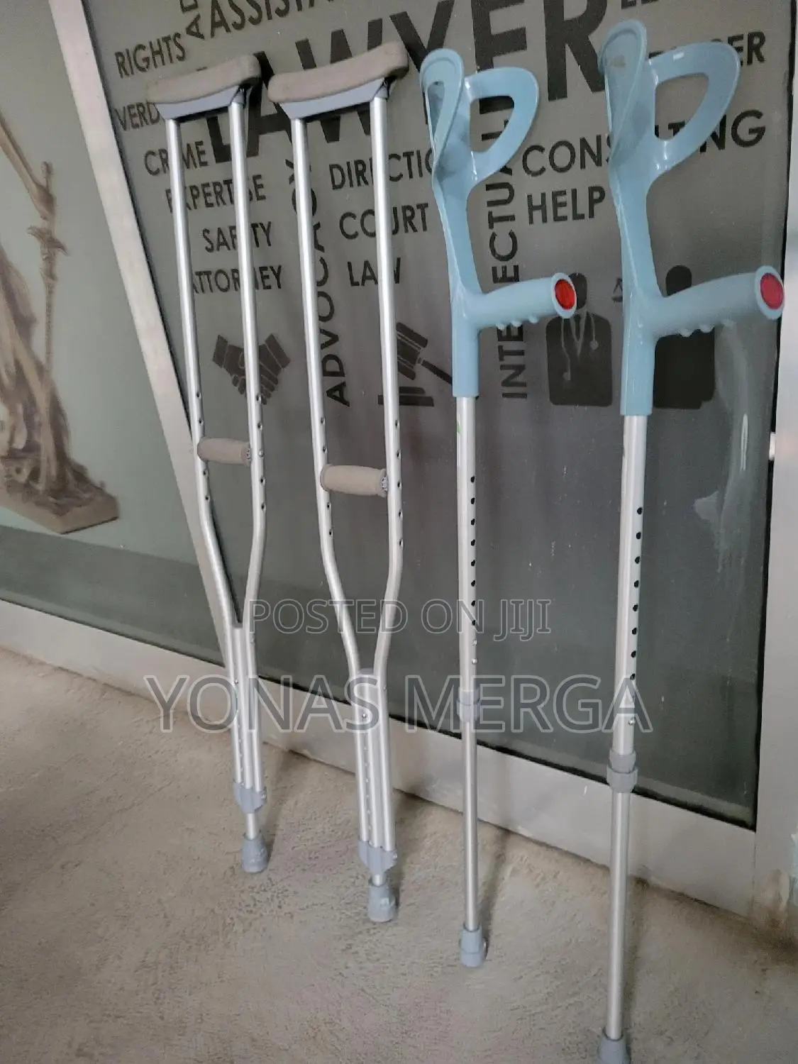 Axillary Crutches٥٤elbow Crutches尊癌height Adjustment to Fit Usersثክራንች