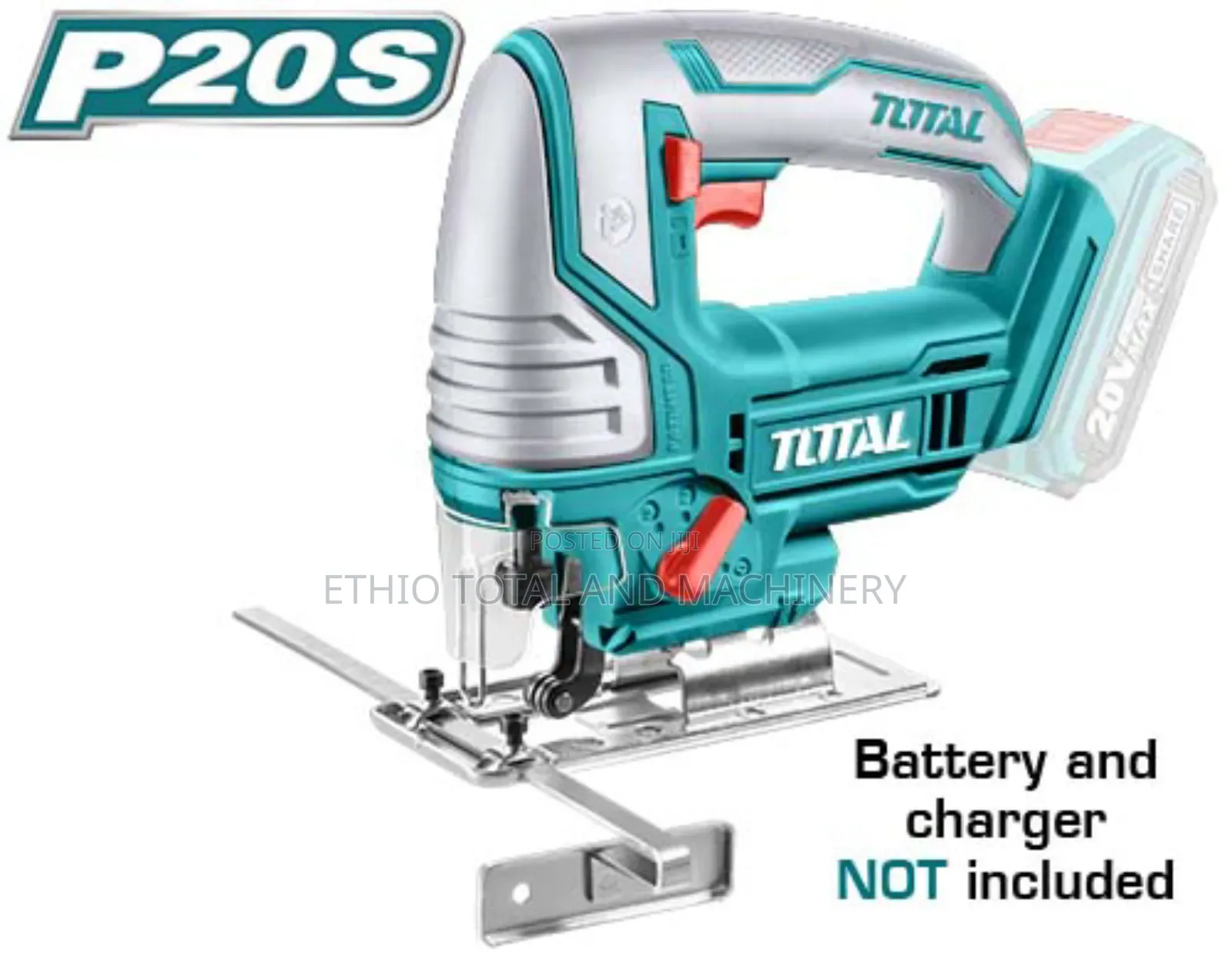 Total Cordless Jig Sawበባትሪ የሚሰራ ጂግሶ ቶታል