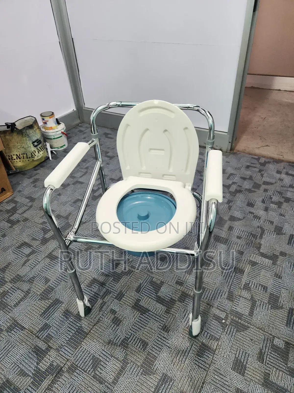 Adjustable Height Toilet Chair朱明commode Chair簾條commode Chair Medical