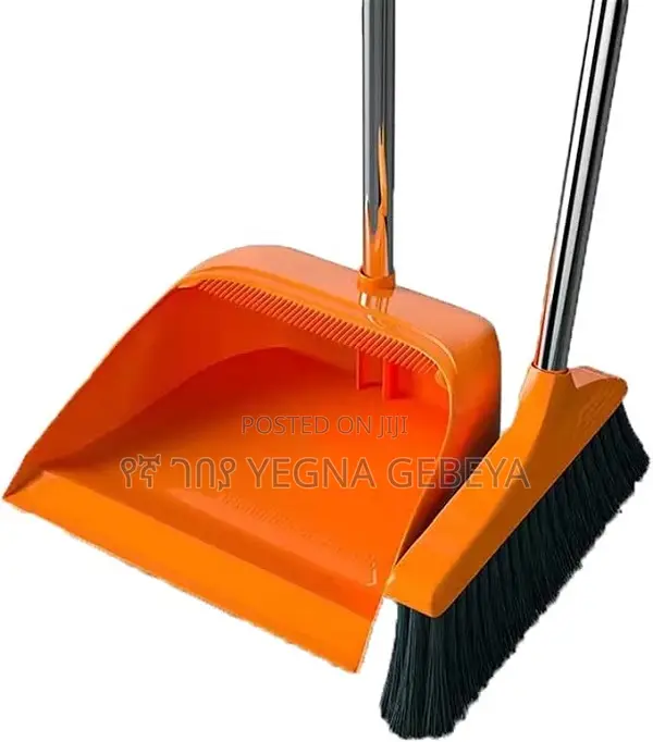 Broom and Dustpan Set Foldable Combination