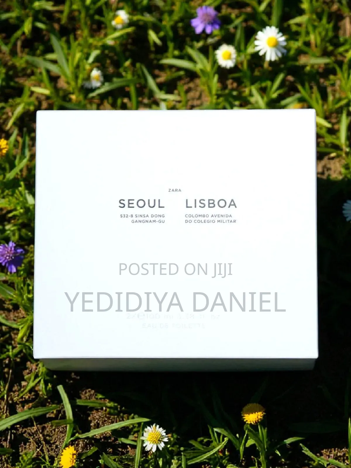 Zara Seoul + Lisboa Fragrance Set for Men