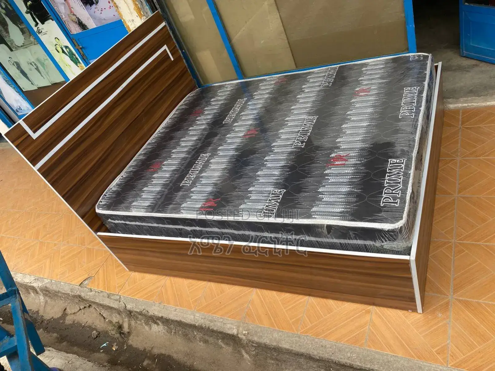 አልጋ(Alga),Bed 1.20 በ8,800. (ከፍራሽ ጋር 15,000.