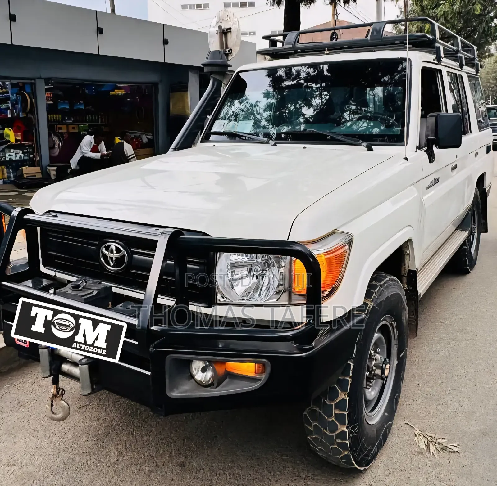 Toyota Land Cruiser 2018 White