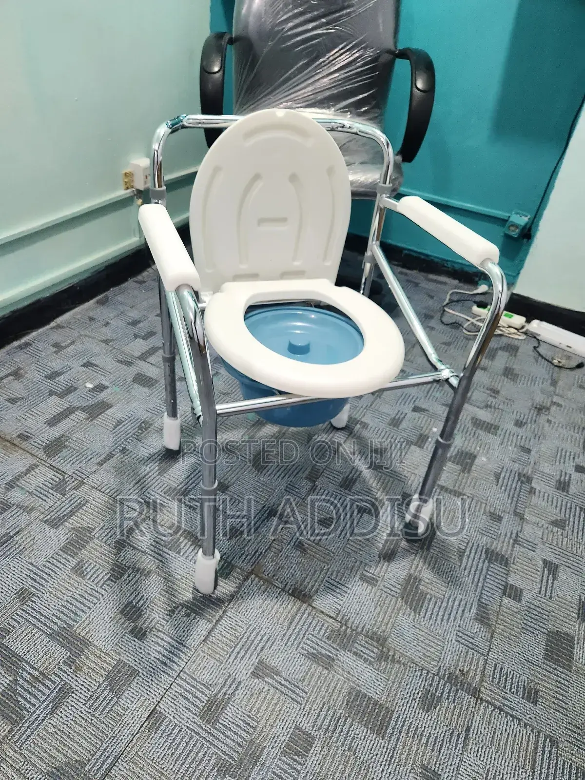 Commode Chair乏美toilet Chair簾子poty Chair座椅commode Chair段的poty Chair New