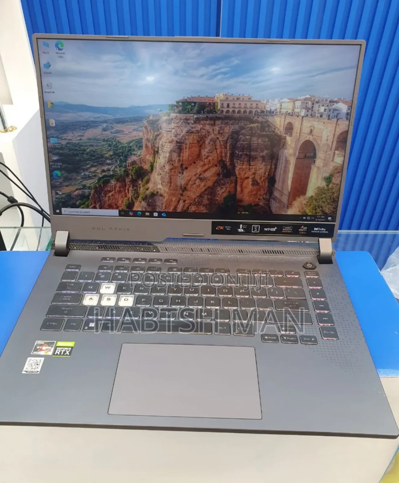 New Laptop Asus ROG Strix G15 16GB AMD Ryzen 9 SSD 1T