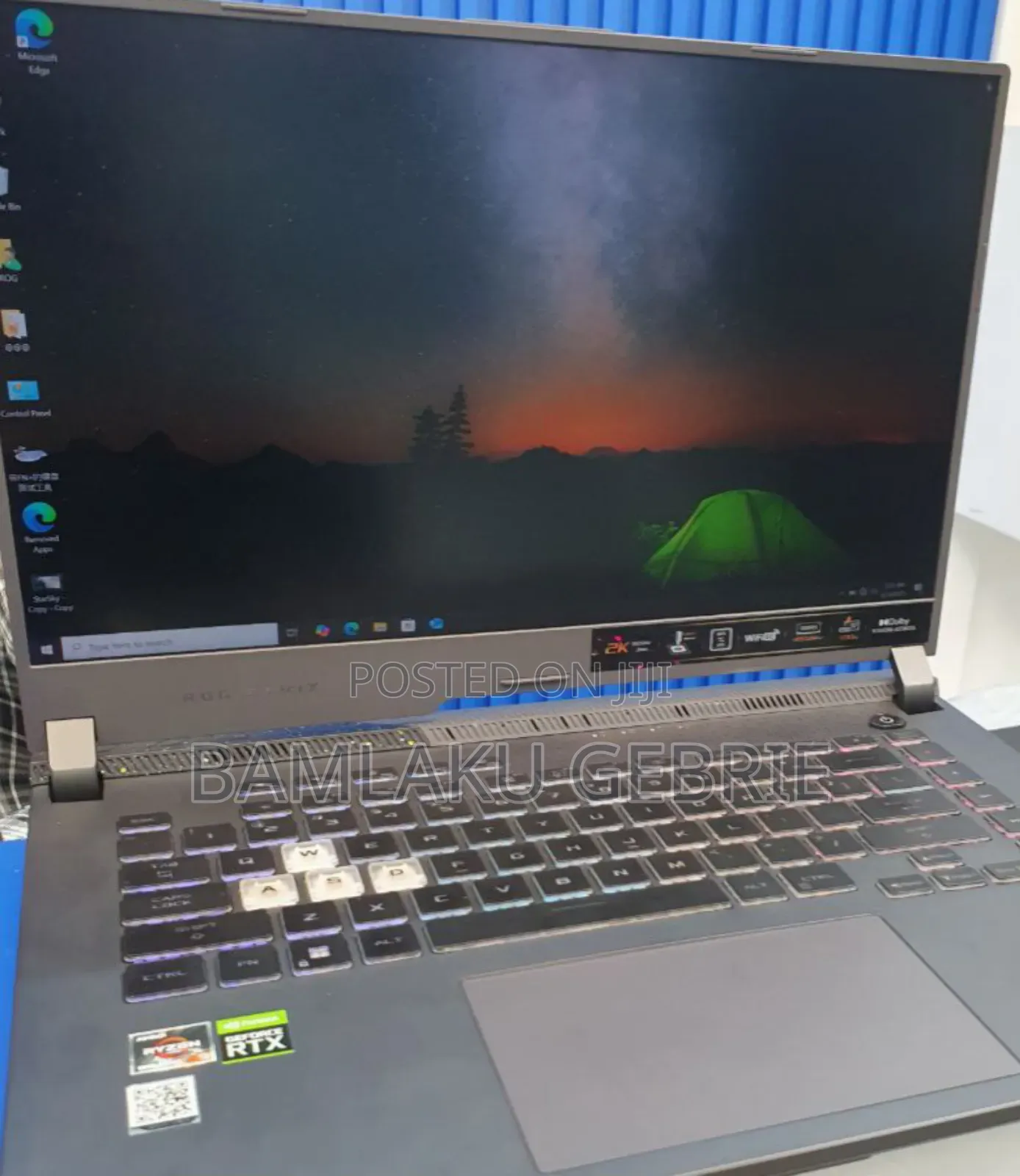 New Laptop Asus ROG Strix G15 16GB AMD Ryzen 9 SSD 512GB