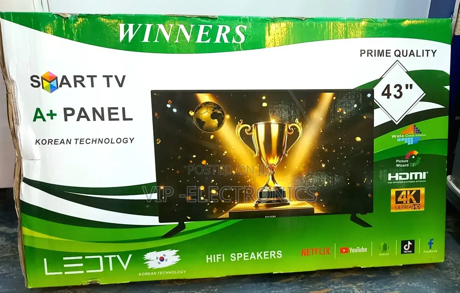 Winners 43 Inch Tv Smart Android Tv