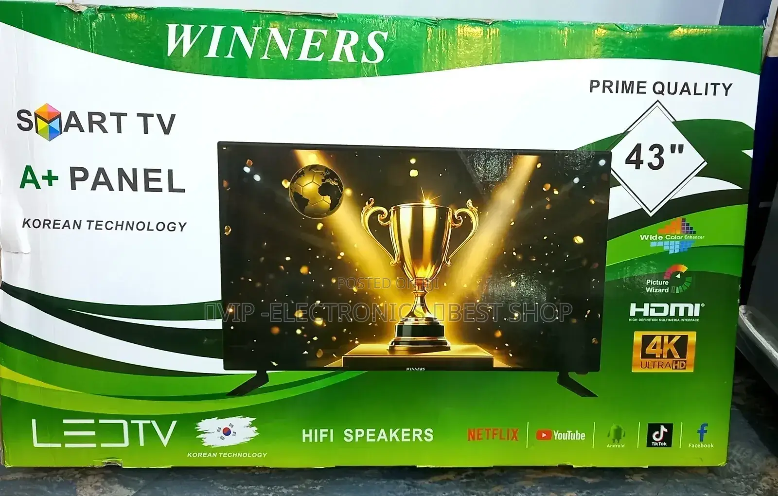 Winners 43 Inch Tv Smart Android Tv