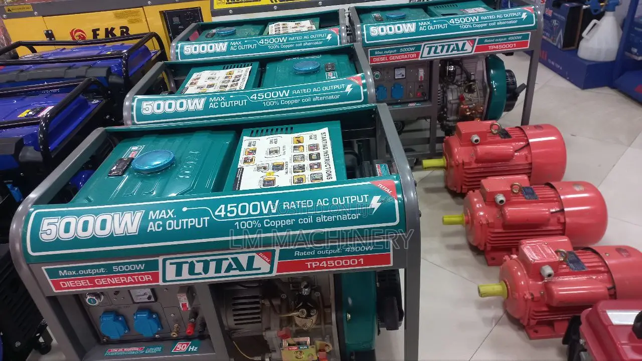 Total 5kw Diesel Generator