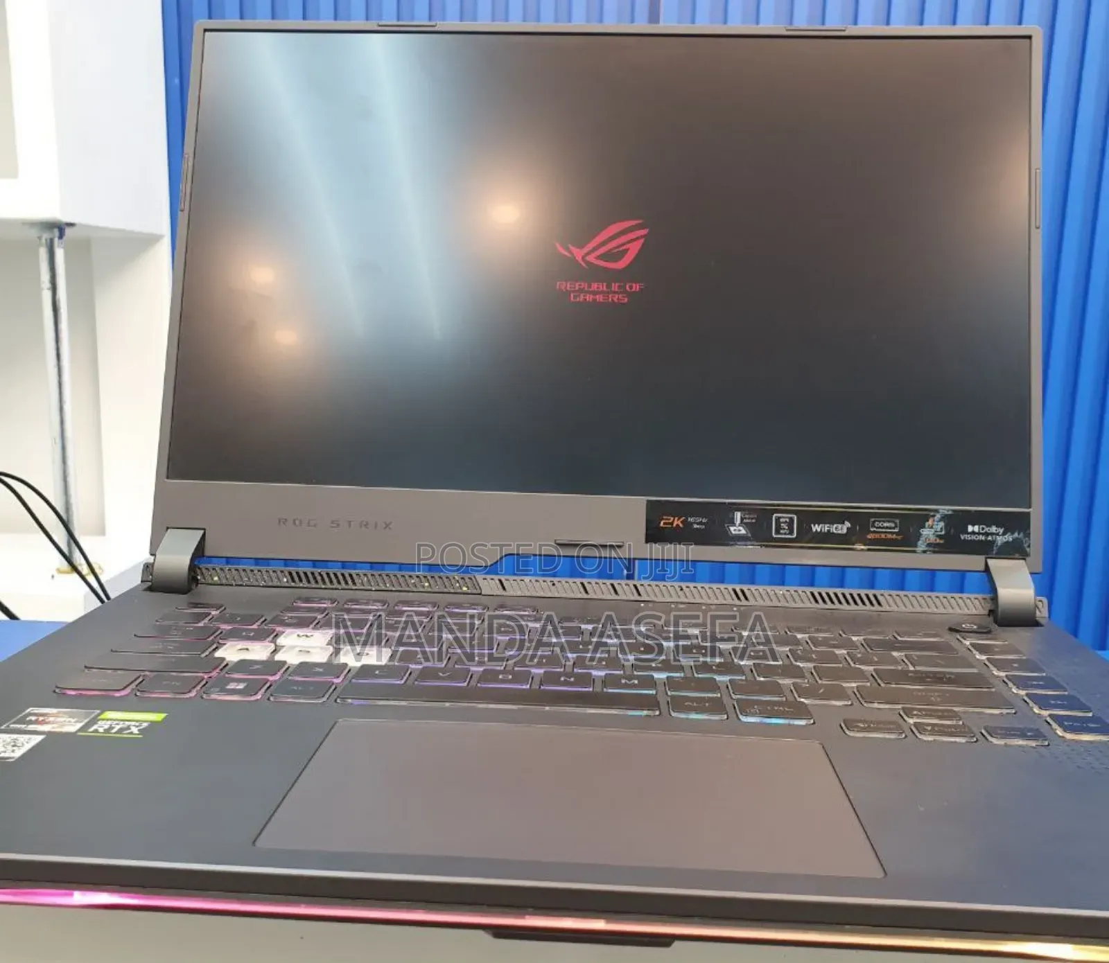 New Laptop Asus ROG Strix G16 G614 16GB AMD Ryzen 9 SSD 512GB