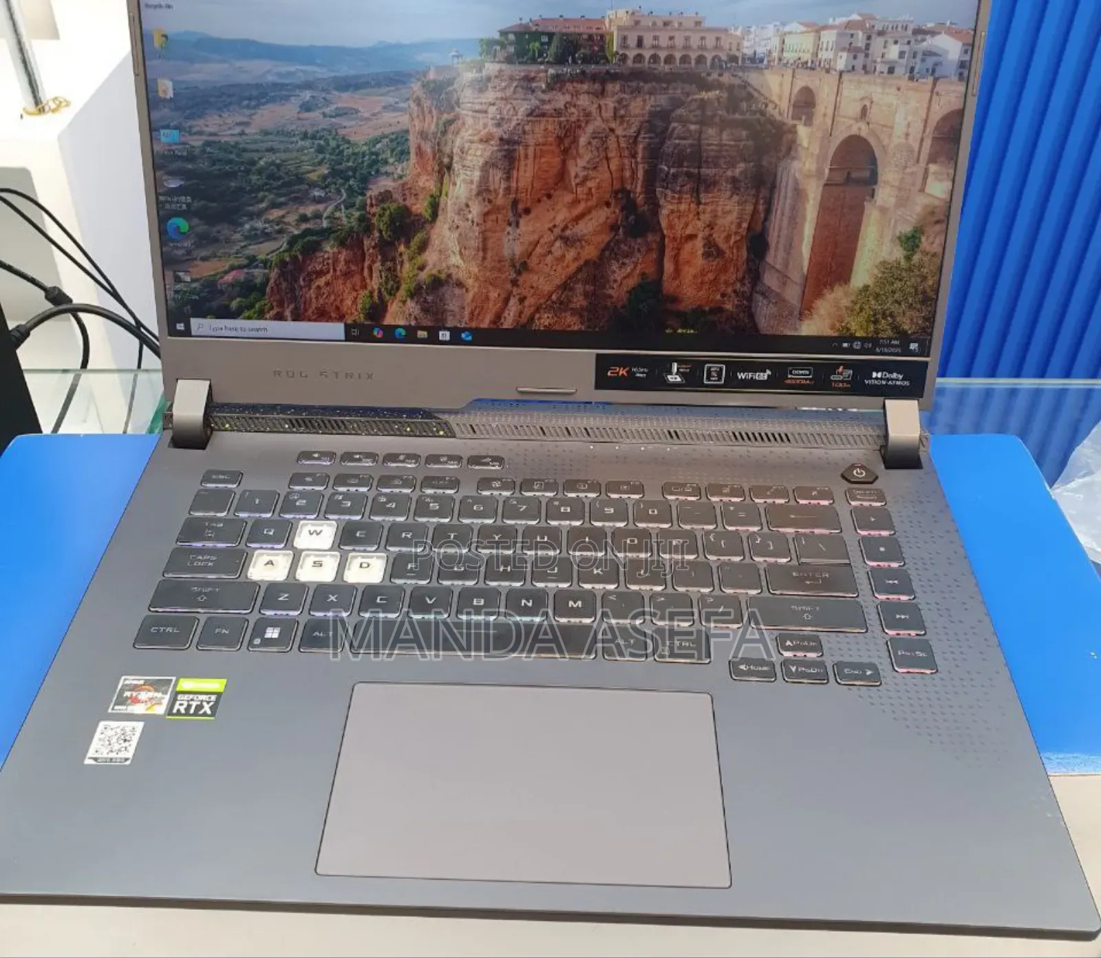 New Laptop Asus ROG Strix G16 G614 16GB AMD Ryzen 9 SSD 512GB