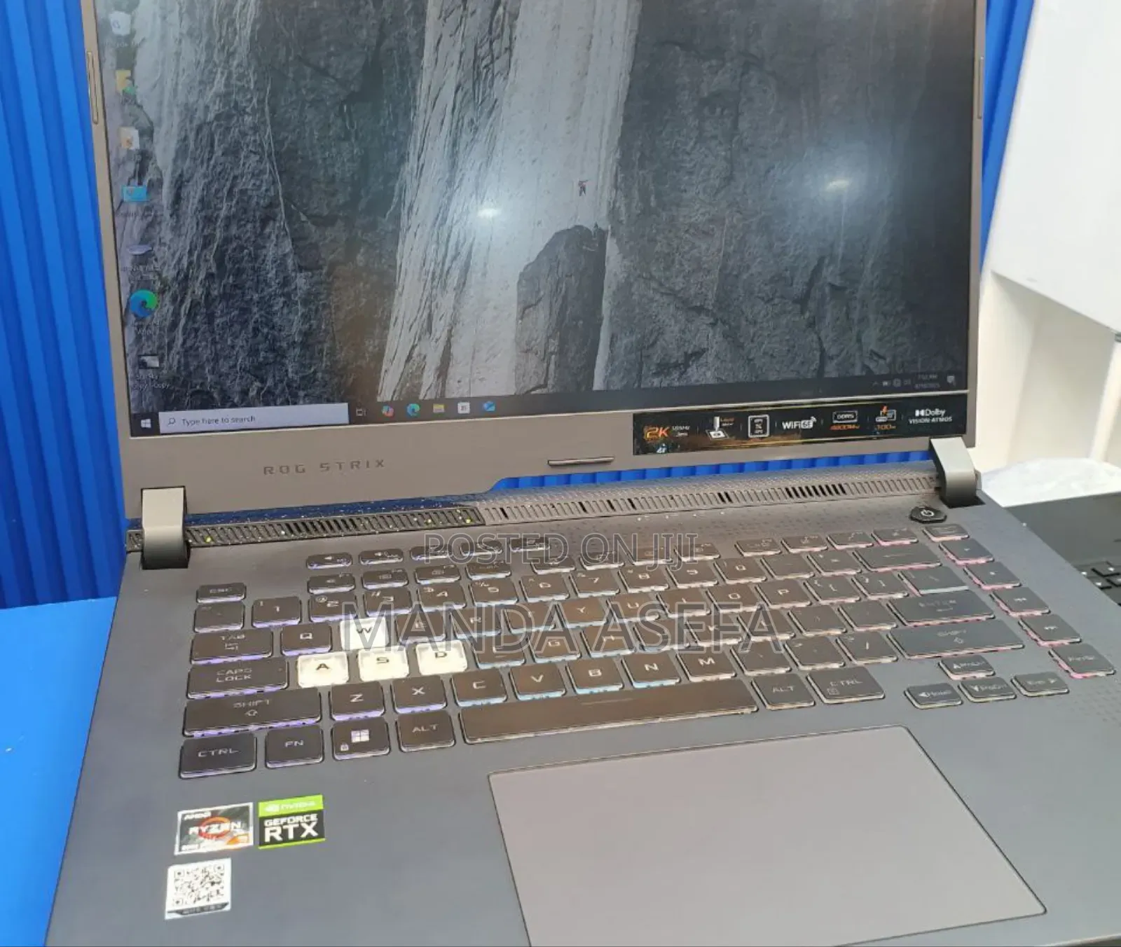 New Laptop Asus ROG Strix G16 G614 16GB AMD Ryzen 9 SSD 512GB