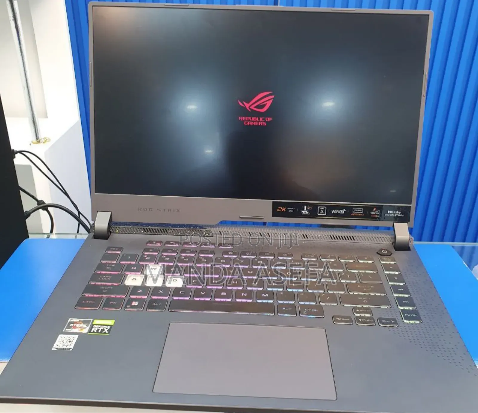 New Laptop Asus ROG Strix G16 G614 16GB AMD Ryzen 9 SSD 512GB