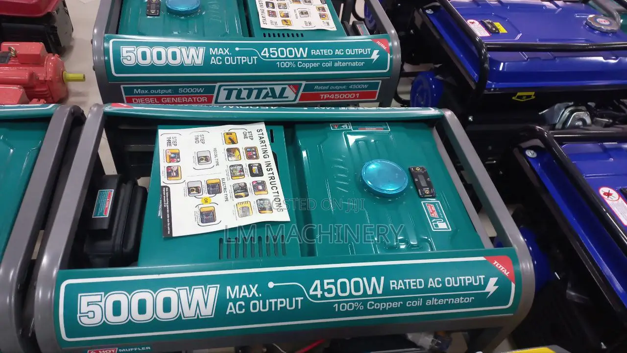 Total 5kw Diesel Generator