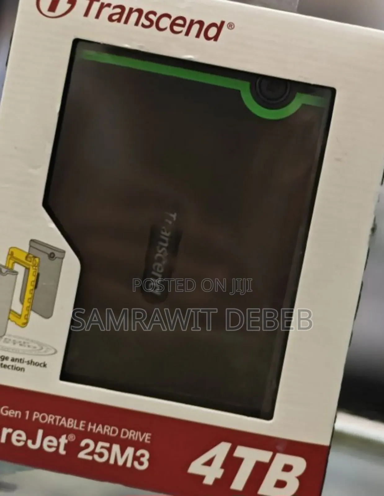 4tb Transcend External Hard Disk Drive