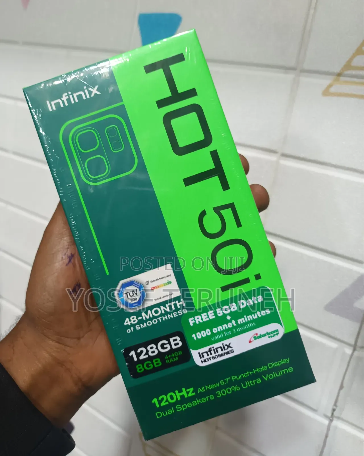 New Infinix Hot 50i 128 GB Black