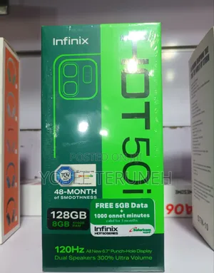 New Infinix Hot 50i 128 GB Black