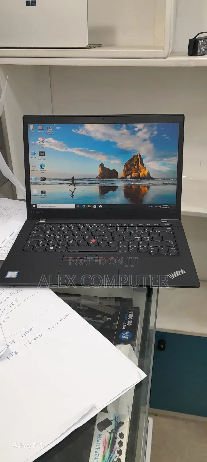 New Laptop Lenovo ThinkPad T470s 8GB Intel Core I5 SSD 512GB