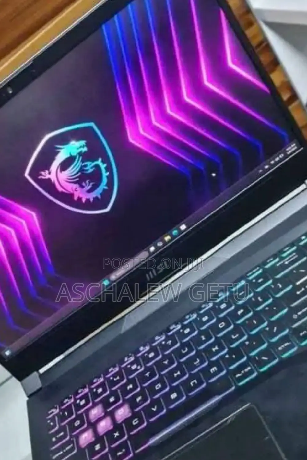 New Laptop MSI Pulse GL66 16GB Intel Core I7 SSD 1T