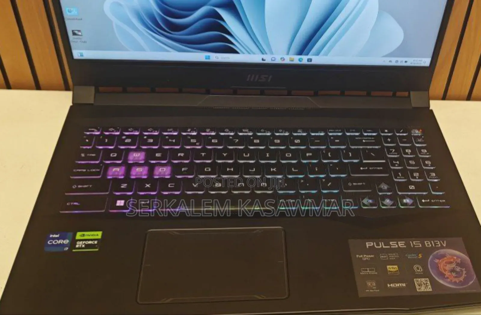 New Laptop MSI Katana GF66 16GB Intel Core i7 SSD 1T