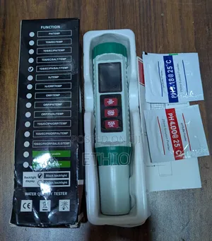 Photo - Ph Meter 5 in 1 Multiparameter Tester Water