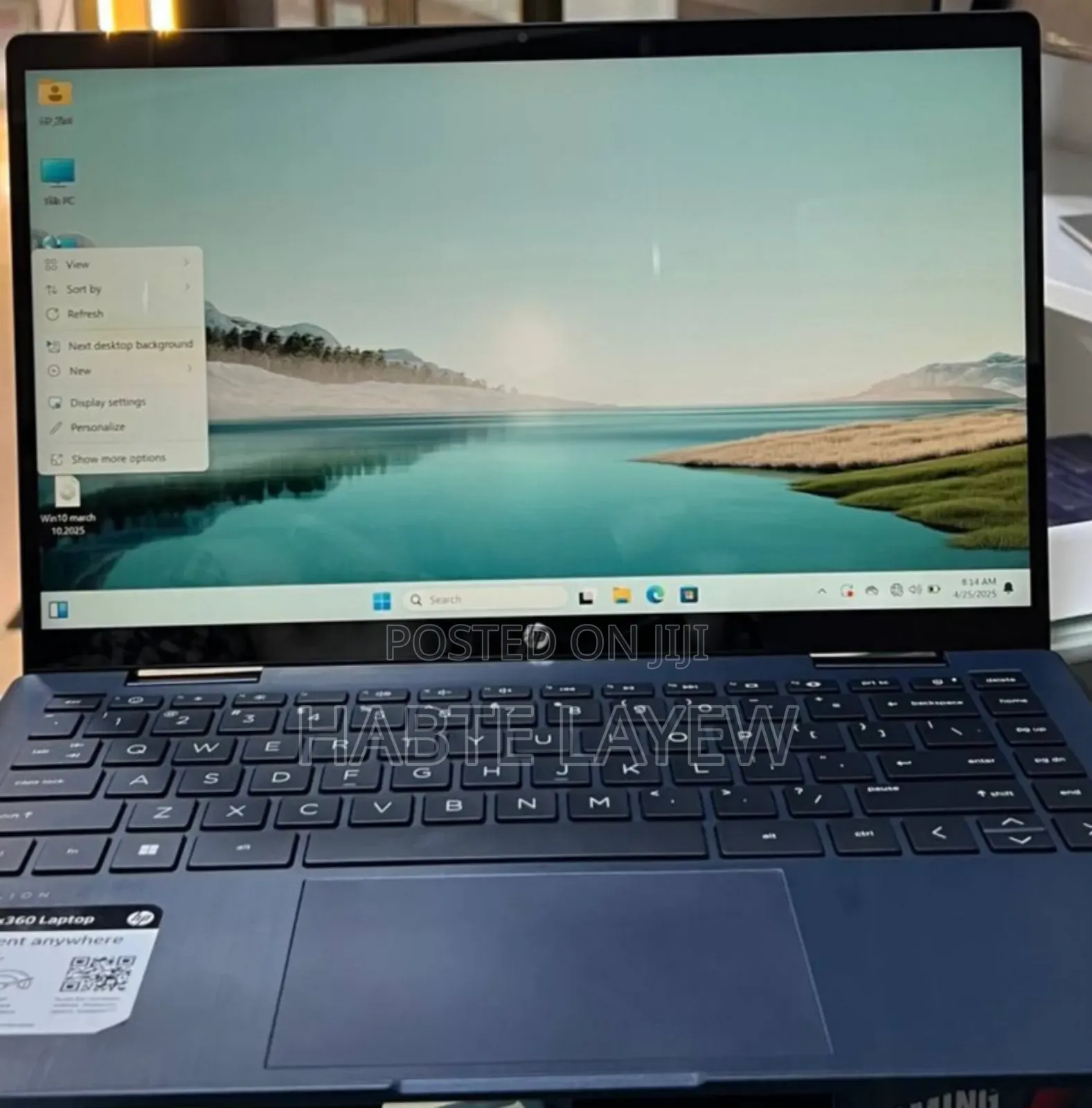 New Laptop HP Pavilion 15 8GB Intel Core i3 SSD 256GB