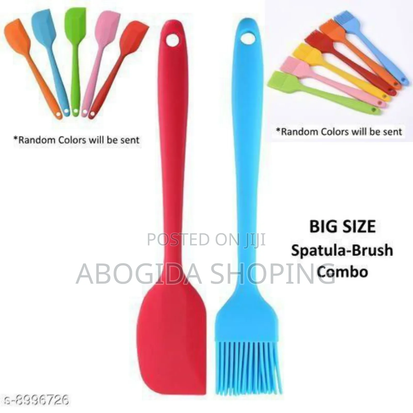 2pcs Silicon Brush Spatulas