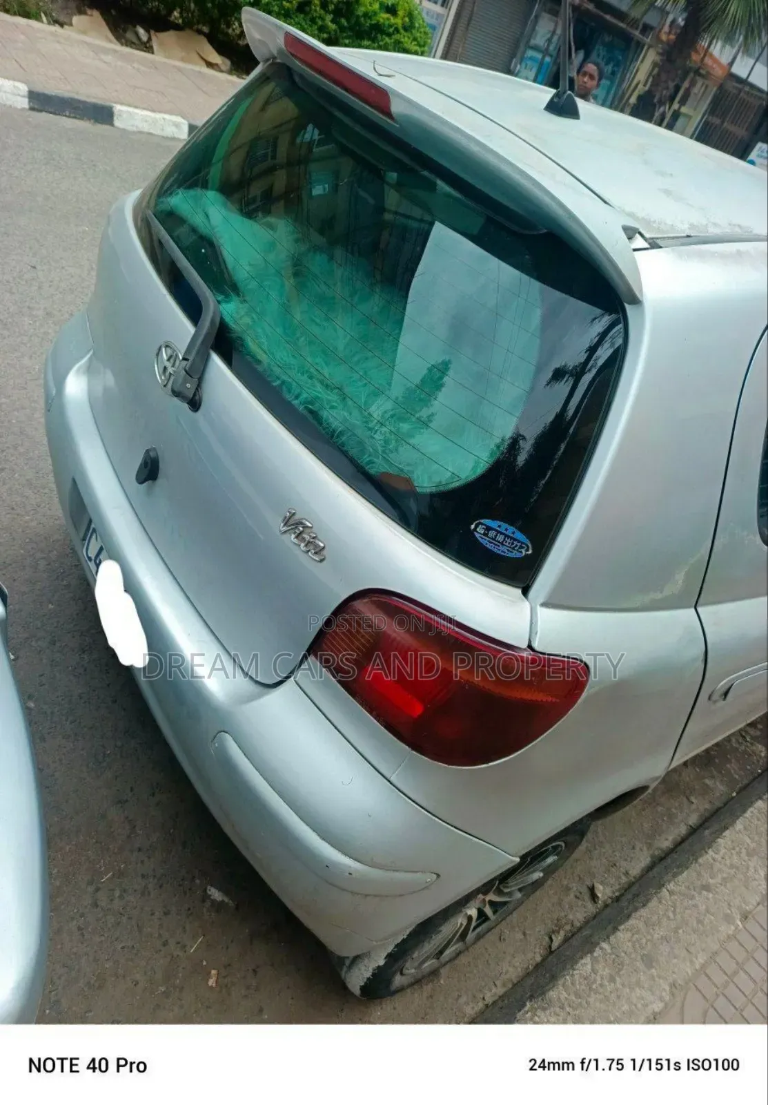 Toyota Vitz 1.0 FWD 5dr 2004 Silver