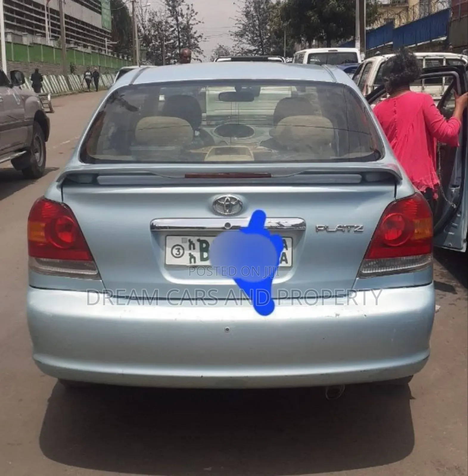 Toyota Platz 1.0 FWD 2005 Blue