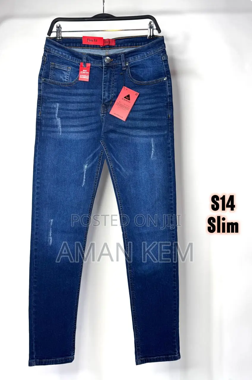 Denim Jeans ሱሪ