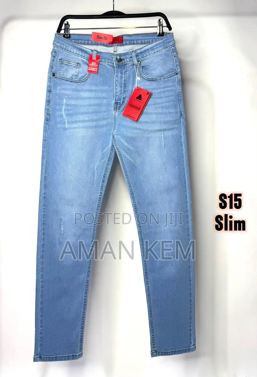 Denim Jeans ሱሪ