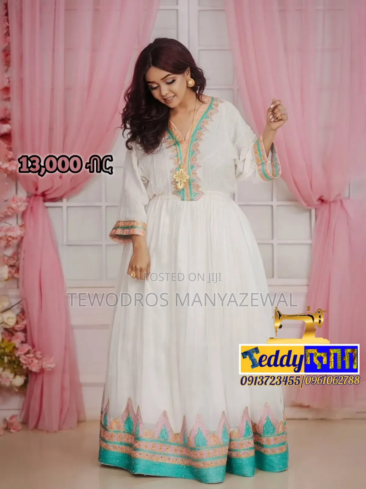 Teddy Tibeb ቴዲ ጥበብHabesha Cultural Clothes ባህላዊ የሀበሻ ልብስ