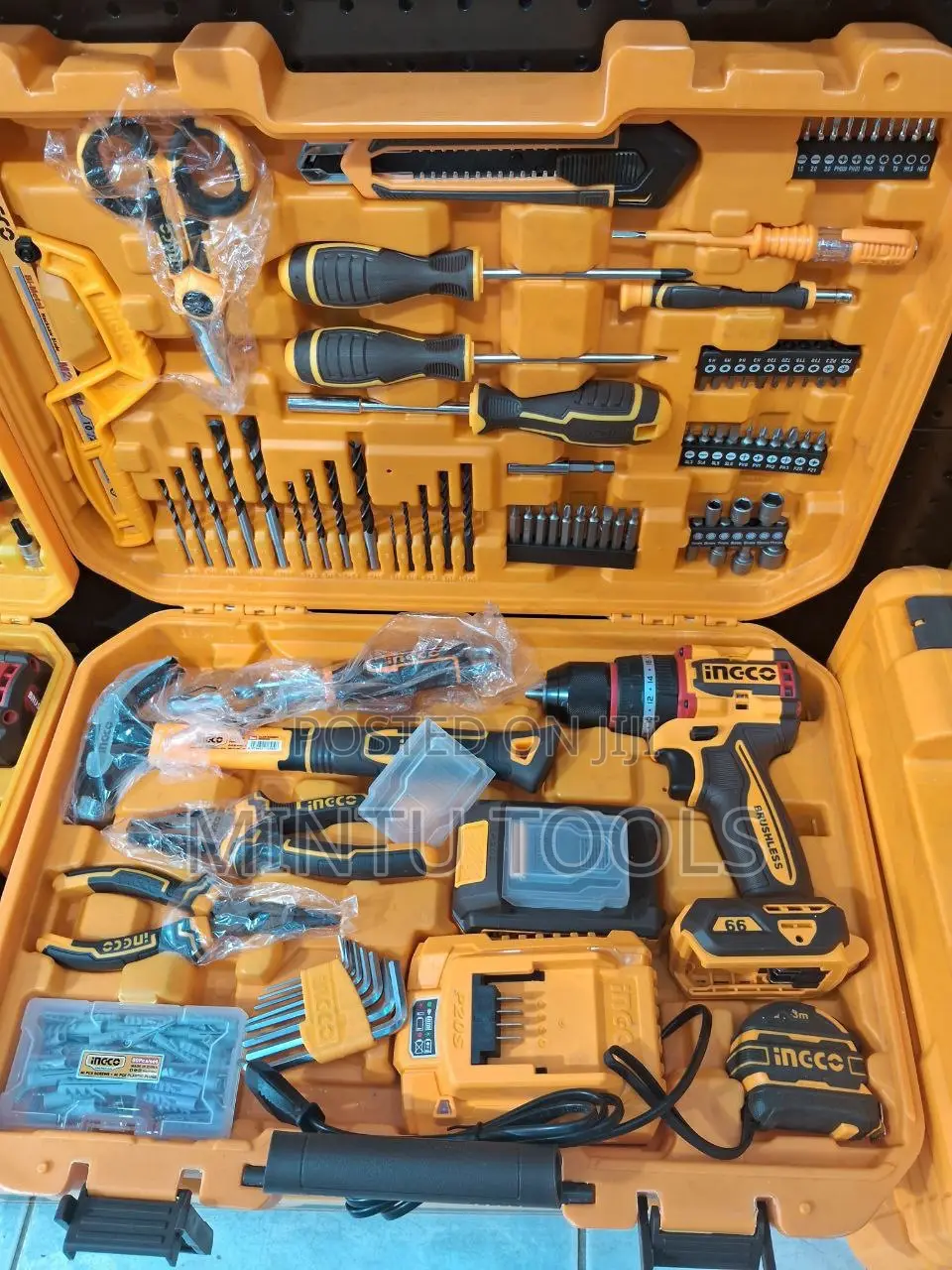 Ingco Charger Drill 66nm With Accessories