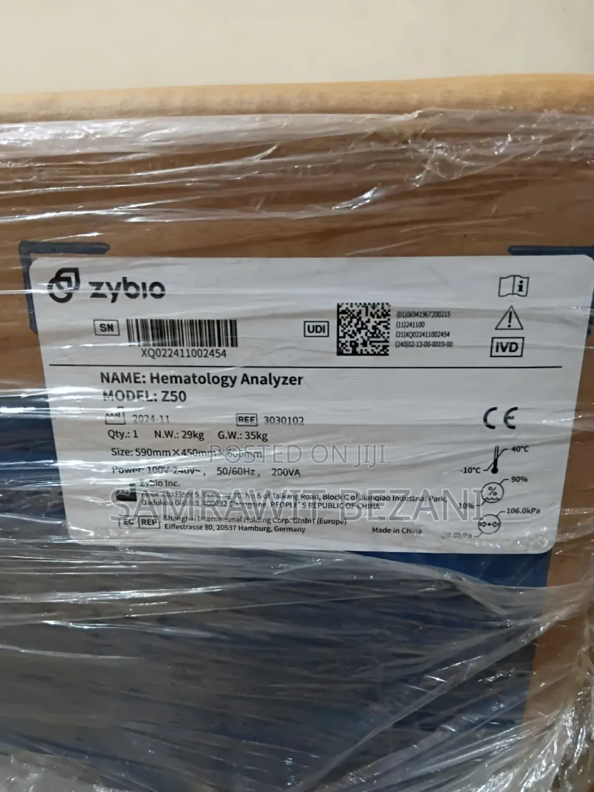 Zybio Z50 CBC Machine